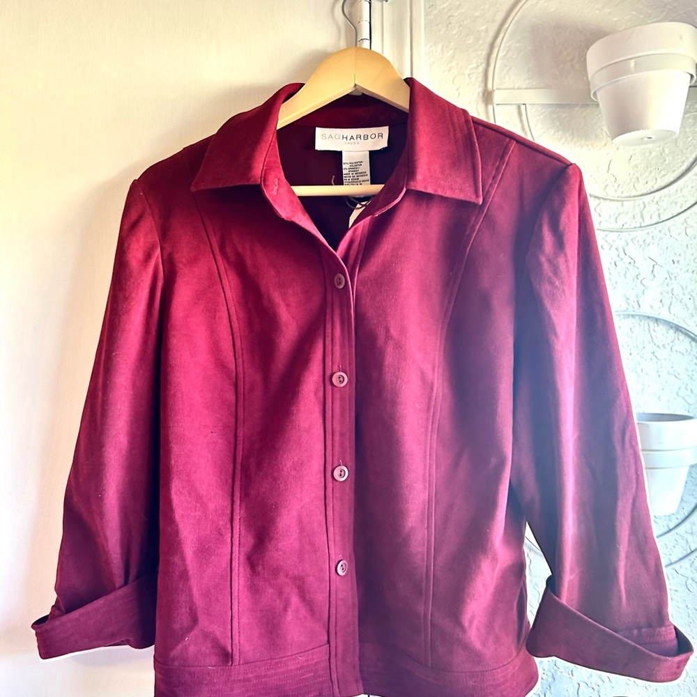 Sag Harbor Vibrant Red Dress